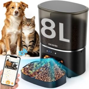 BAAKIN F8Pro 2-in-1 Smart Automatic Pet Feeder 8L Black