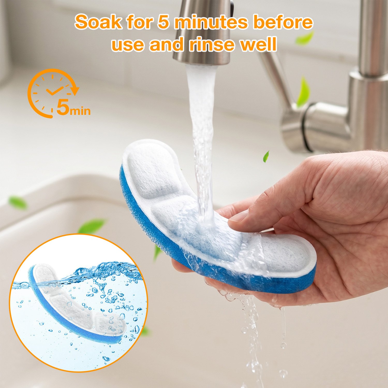 Pet Water Fountain Filters Suitable For BAAKIN Pet Water Fountain WF580/WF460 Including 4 Filters - Image 4
